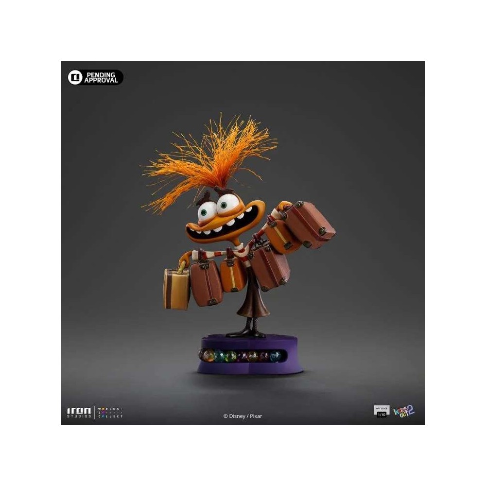 IRON STUDIOS INSIDE OUT 2 ANXIETY ART SCALE 1/10 RESIN STATUE FIGURE