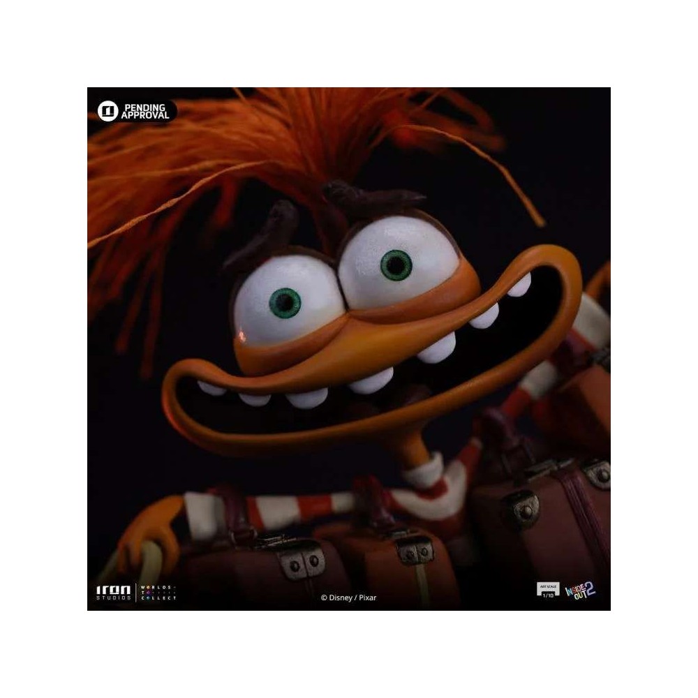 IRON STUDIOS INSIDE OUT 2 ANXIETY ART SCALE 1/10 RESIN STATUE FIGURE