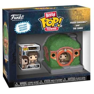 FUNKO FUNKO BITTY POP! TOWNS THE LORD OF THE RINGS FRODO AND THE SHIRE VINYL MINI FIGURE DIORAMA