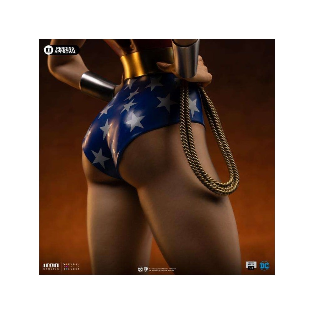 WONDER WOMAN DC TRINITY LEGACY REPLICA 1/4 STATUA FIGURE IRON STUDIOS