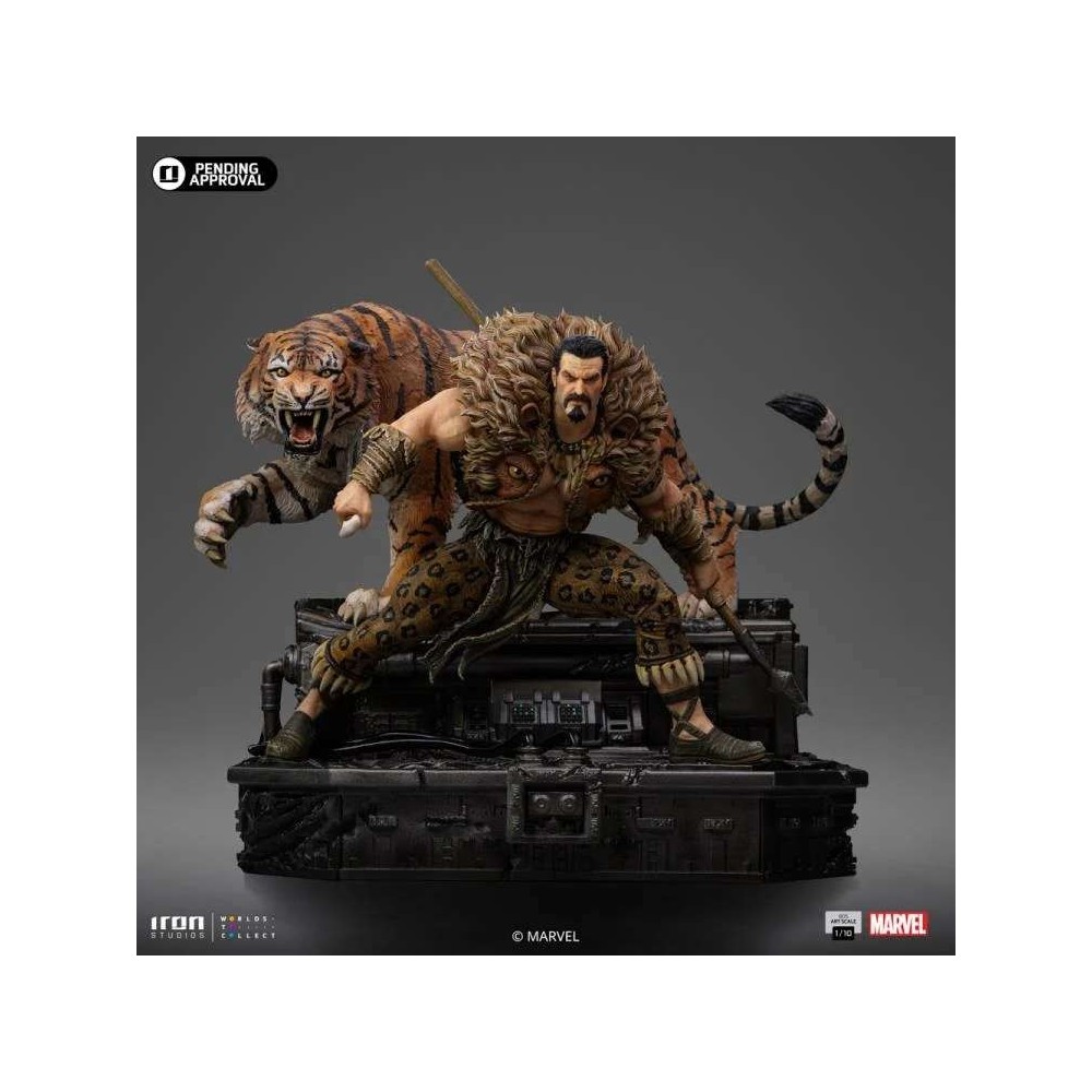 SPIDER-MAN VS VILLAINS KRAVEN THE HUNTER BDS ART SCALE DELUXE 1/10 STATUA FIGURE IRON STUDIOS