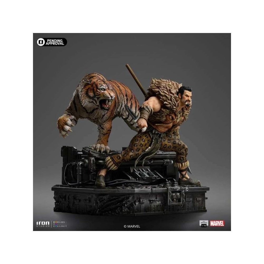 SPIDER-MAN VS VILLAINS KRAVEN THE HUNTER BDS ART SCALE DELUXE 1/10 STATUA FIGURE IRON STUDIOS