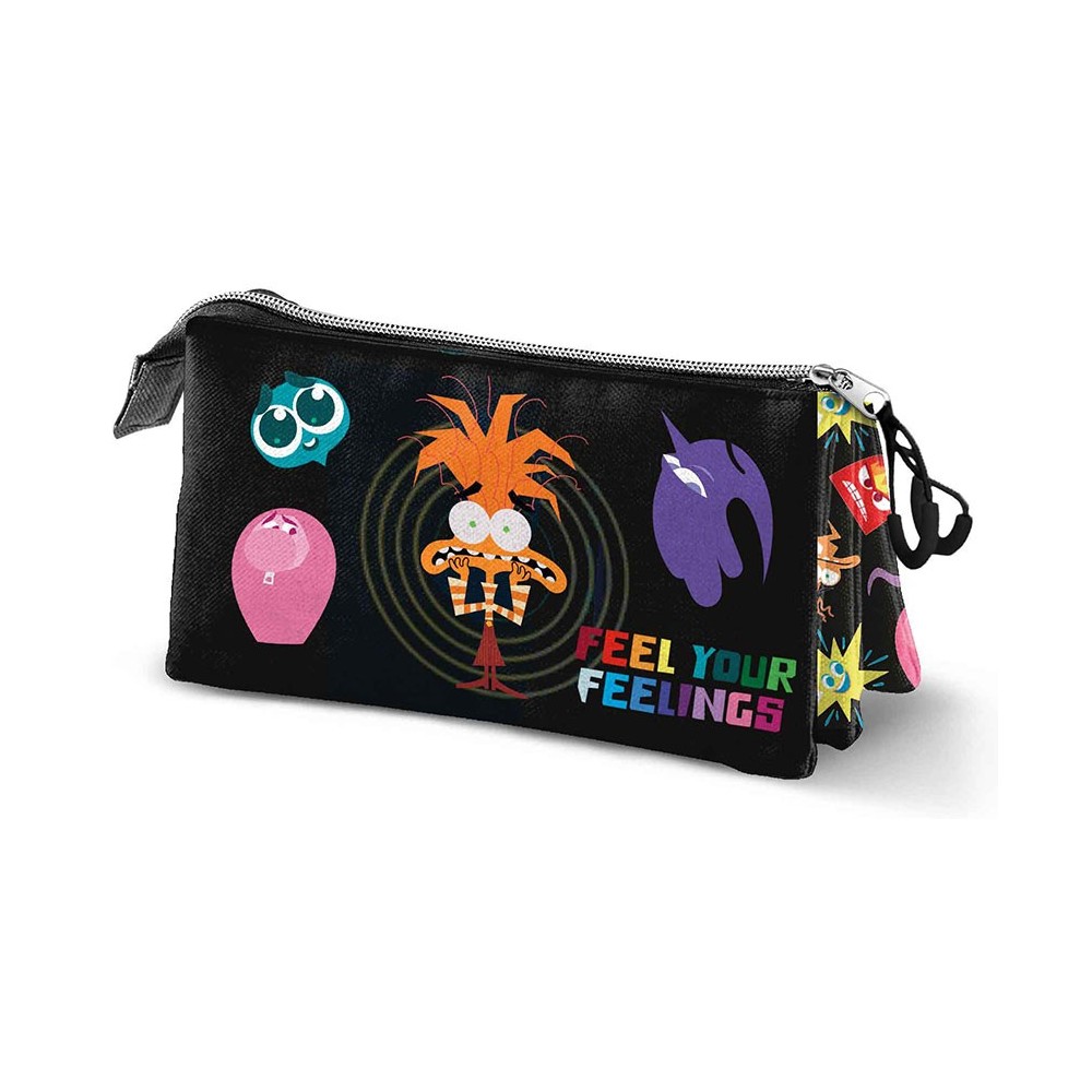 KARACTERMANIA INSIDE OUT 2 FEELING TRIPLE PENCIL CASE