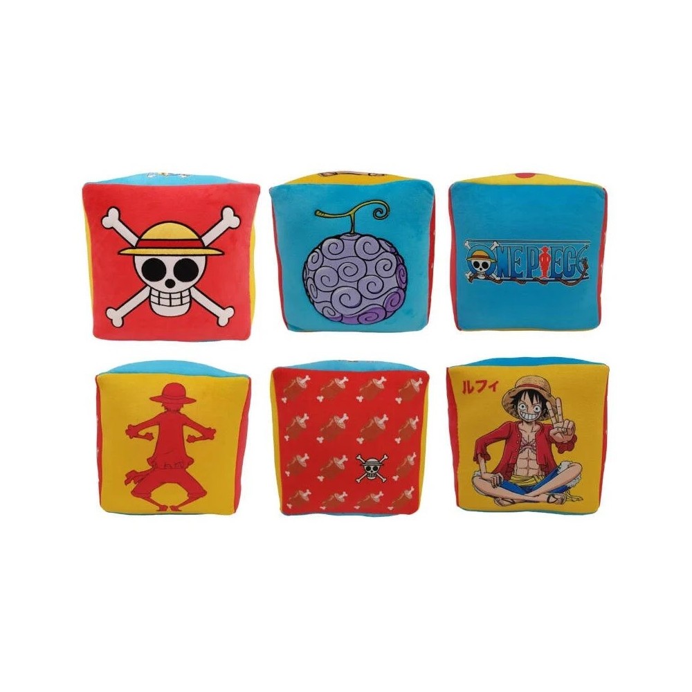 LYO ONE PIECE LUFFY 25CM PLUSH CUBE