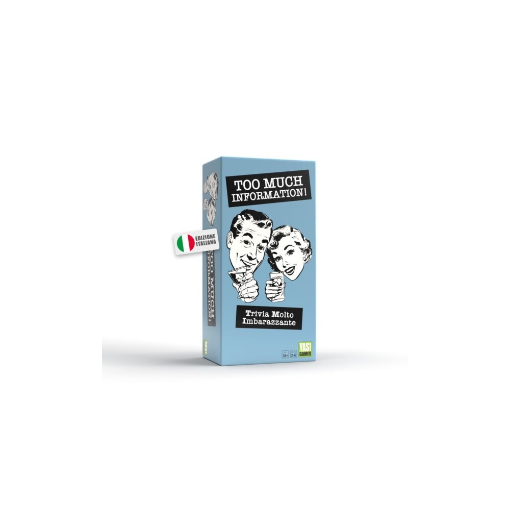YAS! GAMES TOO MUCH INFORMATION ITALIAN BOARDGAME