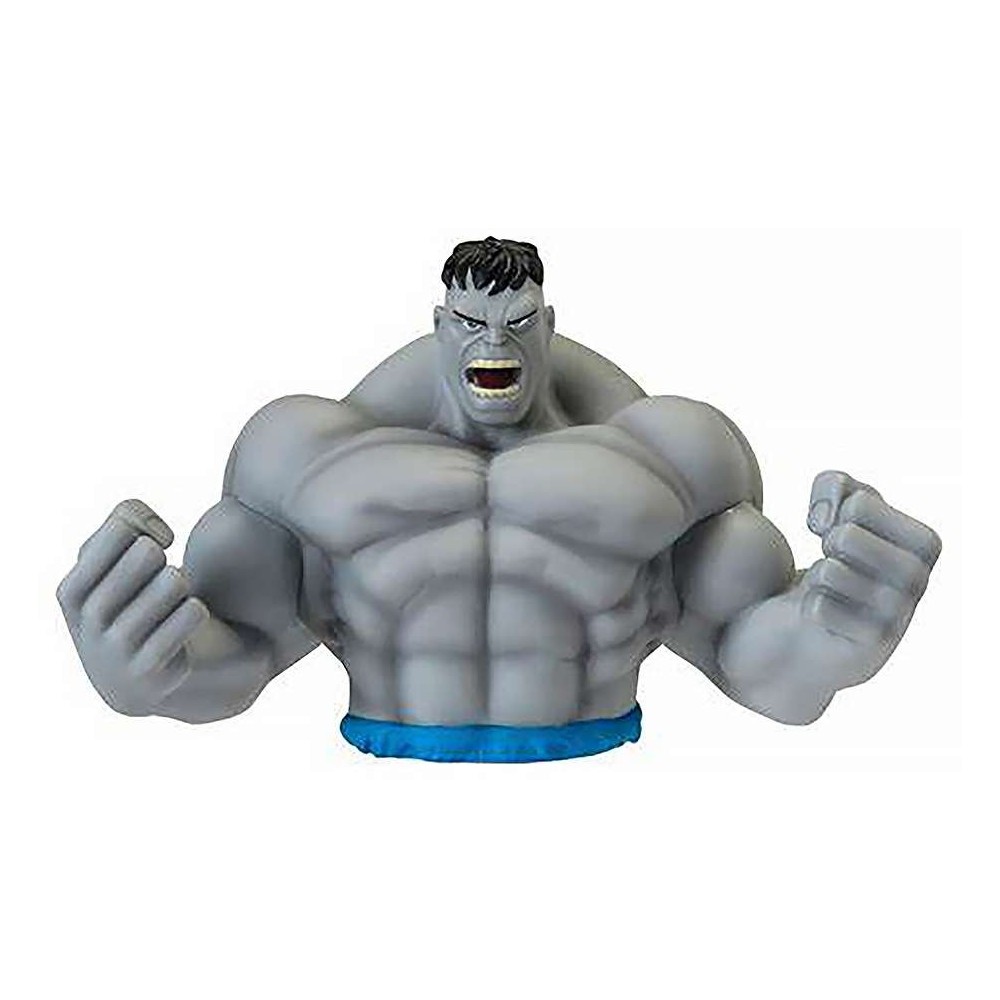 MARVEL COMICS GREY HULK BUST BANK SALVADANAIO MONOGRAM