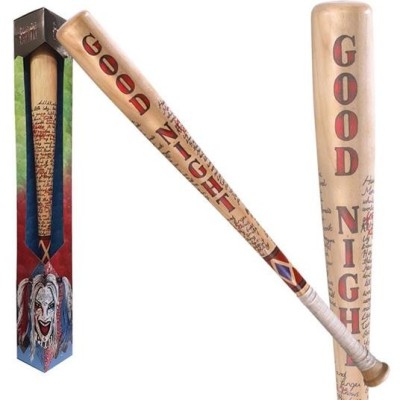 SUICIDE SQUAD - HARLEY QUINN GOOD NIGHT BAT MAZZA PROP REPLICA NOBLE COLLECTIONS