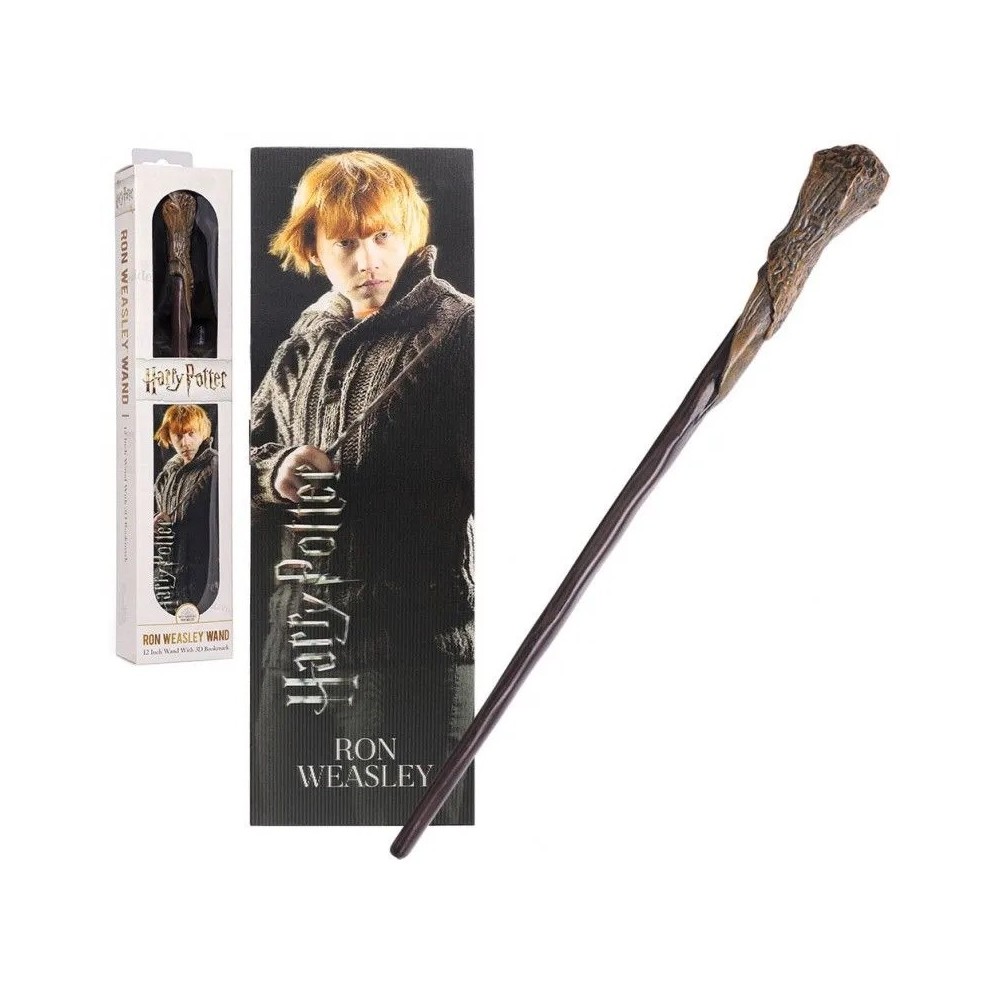 NOBLE COLLECTIONS HARRY POTTER RON WEASLEY PVC WAND REPLICA