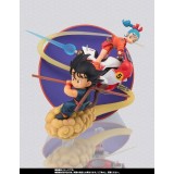 BANDAI DRAGON BALL SON GOKU & BULMA FIGUARTS ZERO STATUE