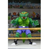NECA TEENAGE MUTANT NINJA TURTLES ARCHIE COMICS STUMP WRESTLING LEATHERHEAD ACTION FIGURE