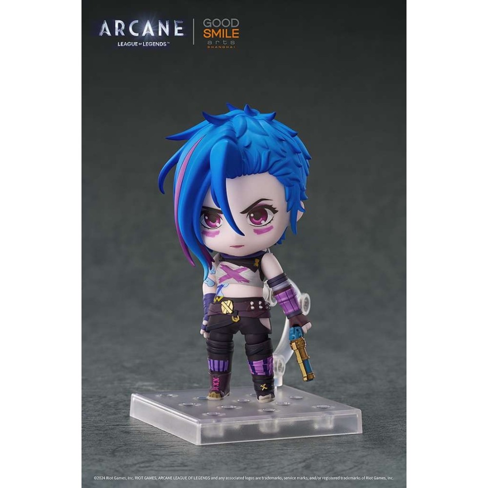 ARCANE LEAGUE OF LEGENDS JINX NENDOROID ACTION FIGURE GOOD SMILE COMPANY