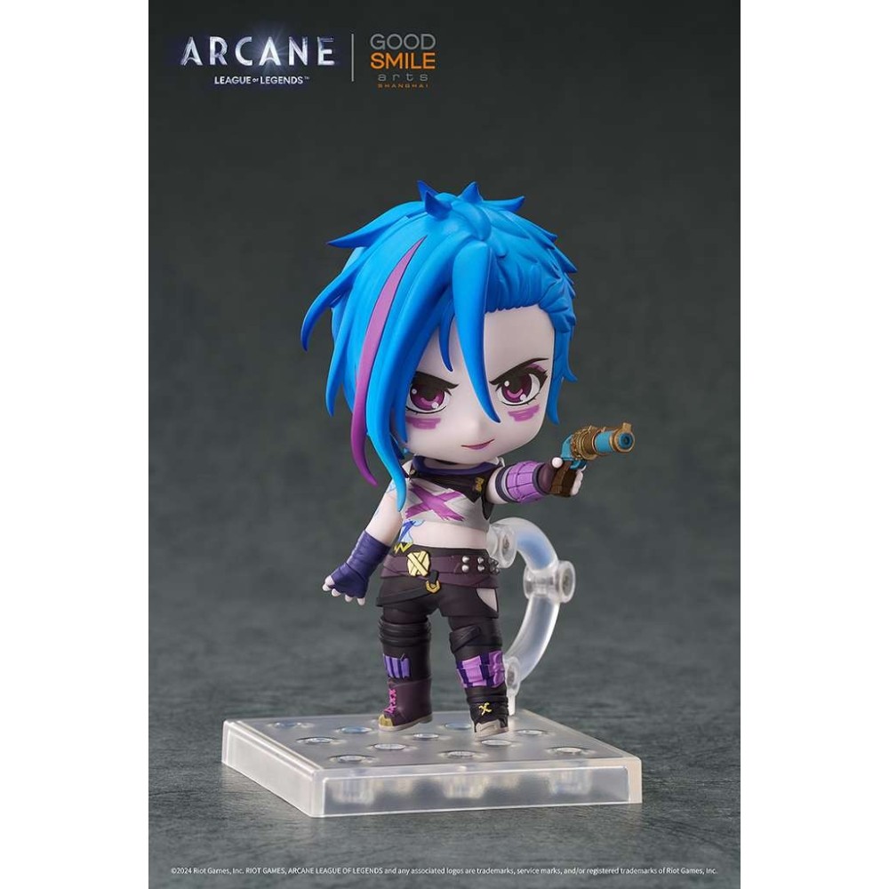 ARCANE LEAGUE OF LEGENDS JINX NENDOROID ACTION FIGURE GOOD SMILE COMPANY