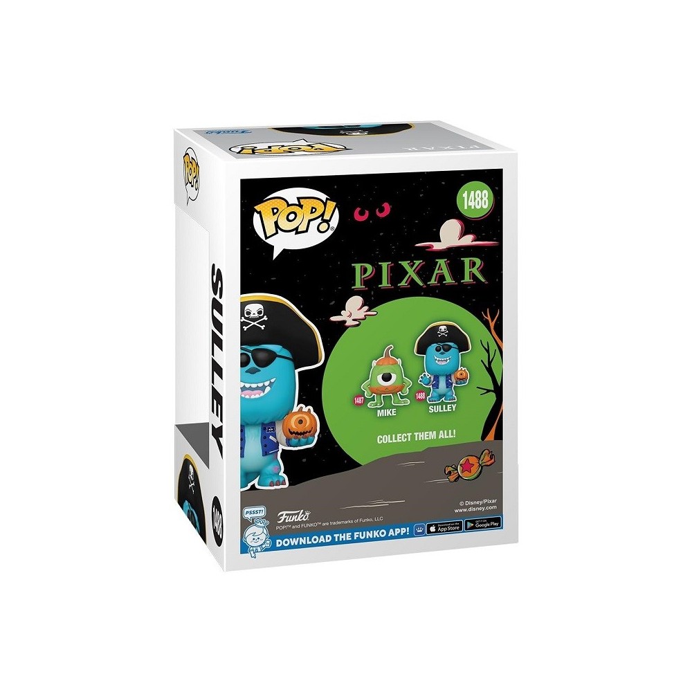 FUNKO FUNKO POP! PIXAR MONSTERS SULLEY HALLOWEEN BOBBLE HEAD FIGURE