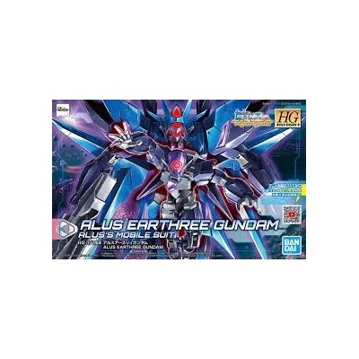 BANDAI HIGH GRADE EARTHREE ALUS GUNDAM 1/144 MODEL KIT HGBDR