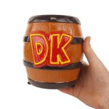 DONKEY KONG DK BARREL SHAPED MONEY BANK SALVADANAIO PYRAMID INTERNATIONAL