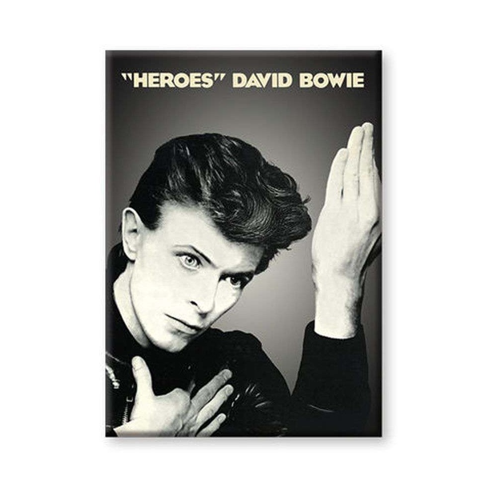 AQUARIUS ENT DAVID BOWIE HEROES MAGNET