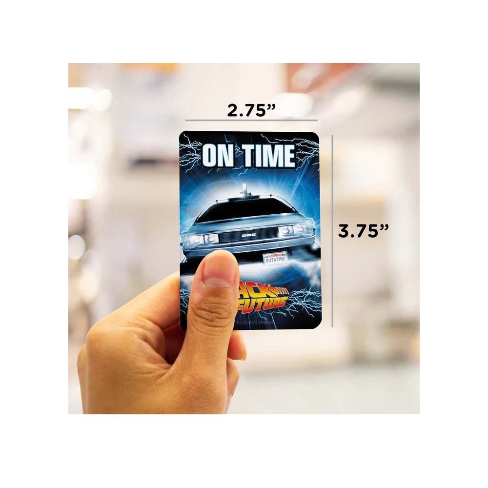 AQUARIUS ENT BACK TO THE FUTURE DOUBLE SIDE MAGNET