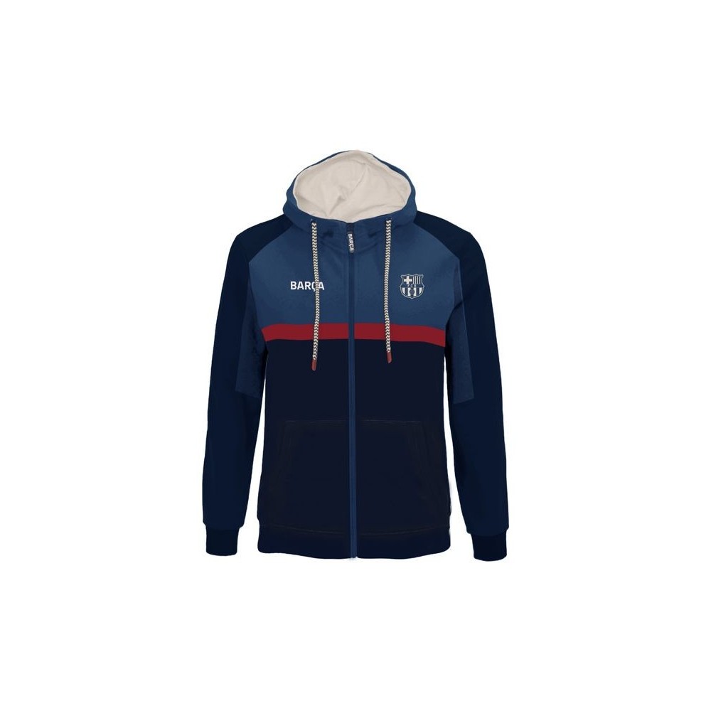 HOODIE ZIP OFFICIAL FC BARCELONA