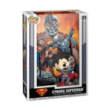 FUNKO POP! COMIC COVERS CYBORG SUPERMAN BOBBLE HEAD FIGURE FUNKO