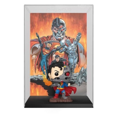 FUNKO FUNKO POP! COMIC COVERS CYBORG SUPERMAN BOBBLE HEAD
