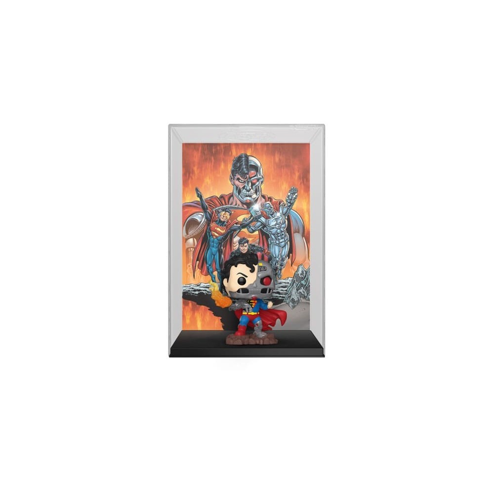 FUNKO FUNKO POP! COMIC COVERS CYBORG SUPERMAN BOBBLE HEAD