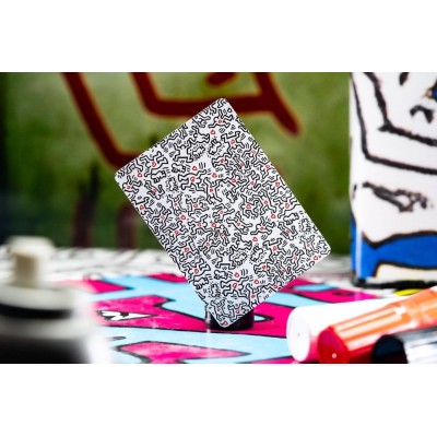 THEORY11 KEITH HARING POKER PLAYING CARDS PREMIUM DECK