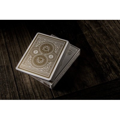 THEORY11 ARTISAN WHITE EDITION POKER PLAYING CARDS PREMIUM DECK