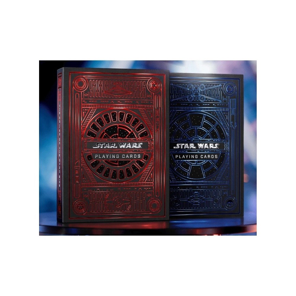STAR WARS POKER PLAYING CARDS PREMIUM BOX SET 6 MAZZI THEORY11