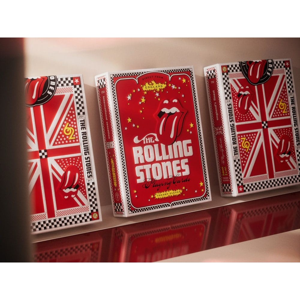 THEORY11 THE ROLLING STONES POKER PLAYING CARDS PREMIUM DECK