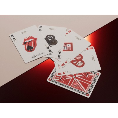 THEORY11 THE ROLLING STONES POKER PLAYING CARDS PREMIUM DECK