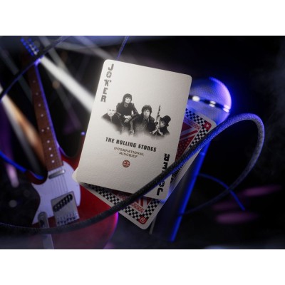 THE ROLLING STONES POKER PLAYING CARDS PREMIUM MAZZO THEORY11