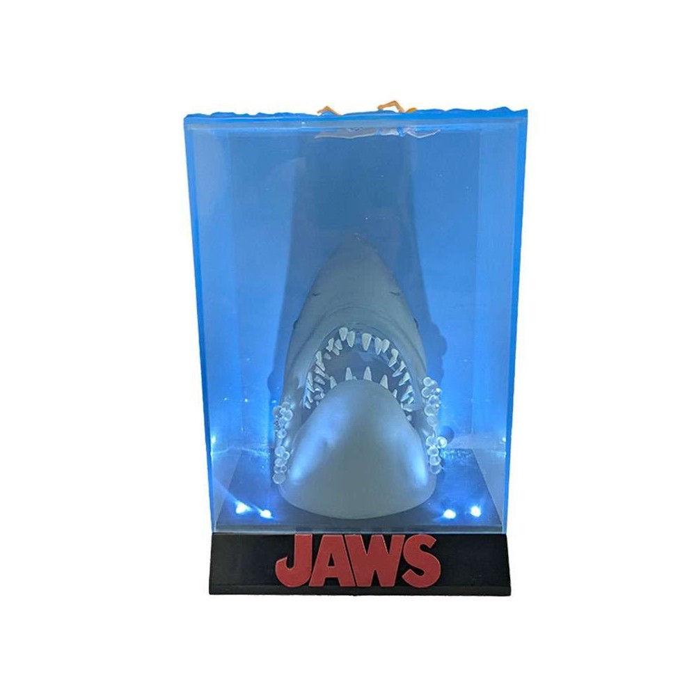 SD TOYS JAWS 3D MOVIE POSTER LIGHT UP FIGURE