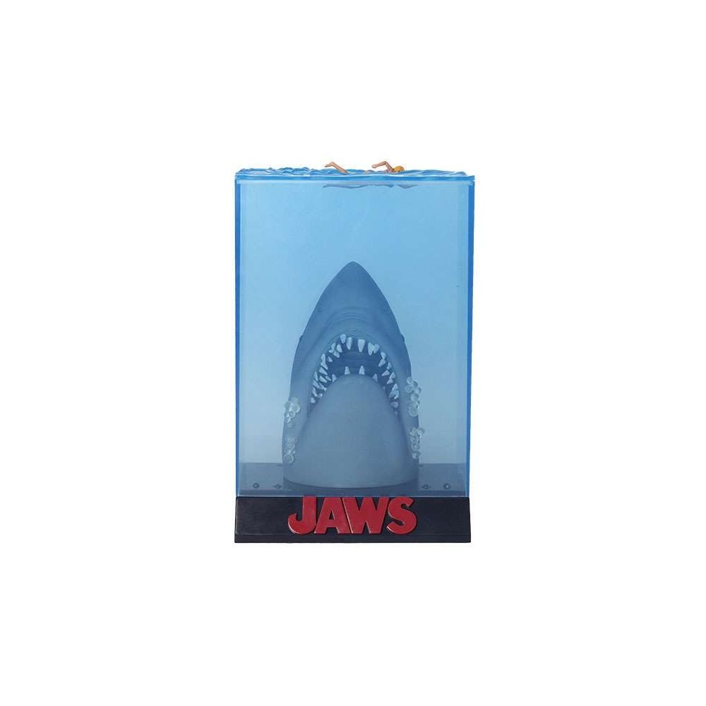 JAWS LO SQUALO 3D MOVIE POSTER LIGHT UP FIGURE SD TOYS