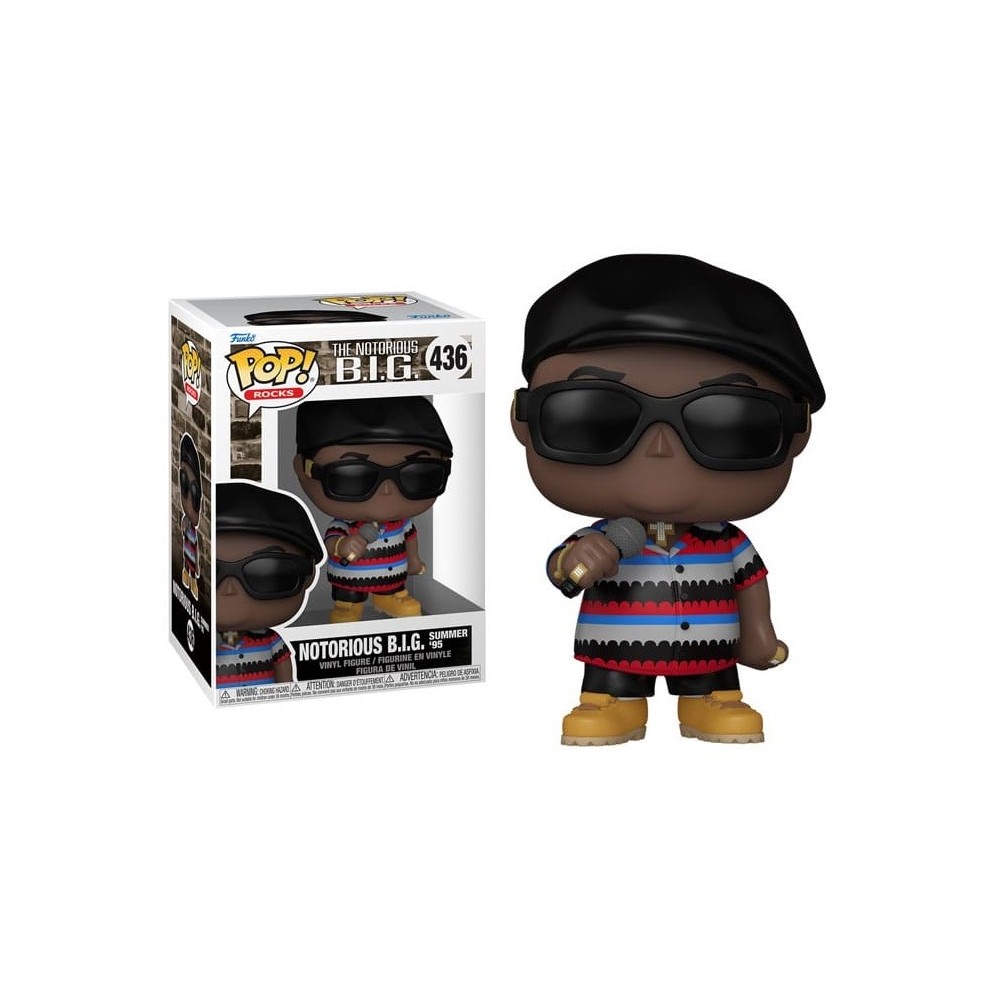 FUNKO FUNKO POP! NOTORIOUS B.I.G. SUMMER '95 BOBBLE HEAD FIGURE