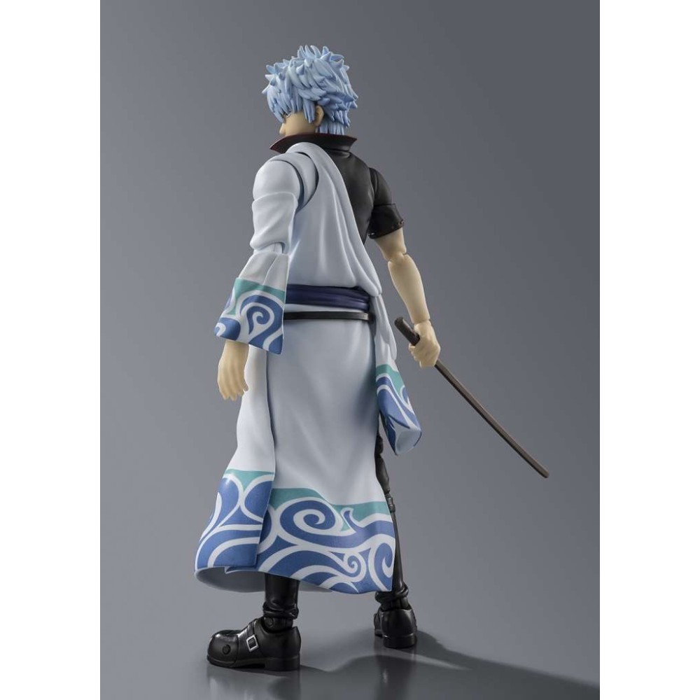 BANDAI GINTAMA S.H. FIGUARTS SAKATA GINTOKI ACTION FIGURE