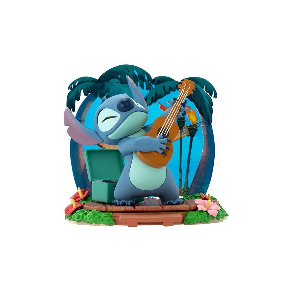 LILO AND STITCH GUITAR STITCH SUPER FIGURE COLLECTION STATUA ABYSTYLE