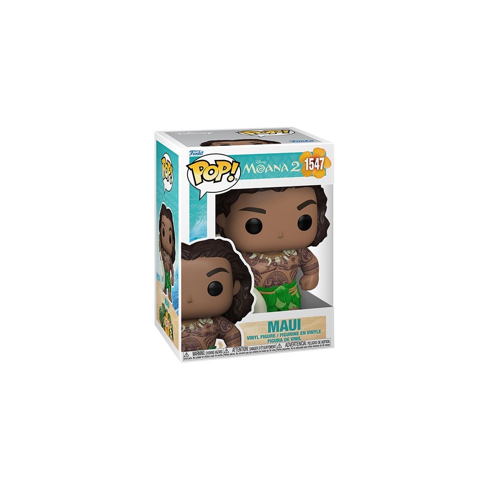 DISNEY OCEANIA 2 MAUI BOBBLE HEAD FIGURE FUNKO