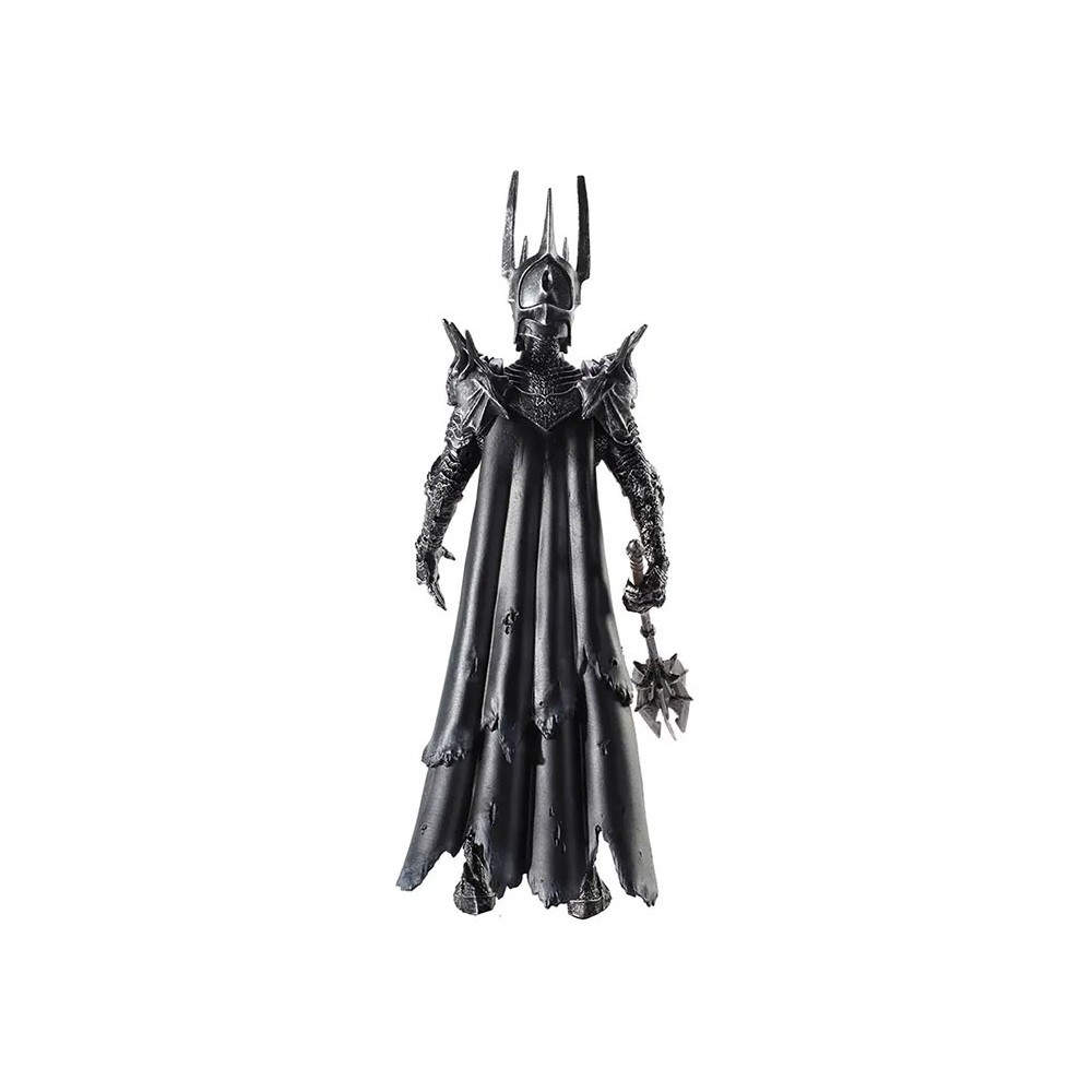 NOBLE COLLECTIONS THE LORD OF THE RINGS SAURON BENDYFIGS ACTION FIGURE