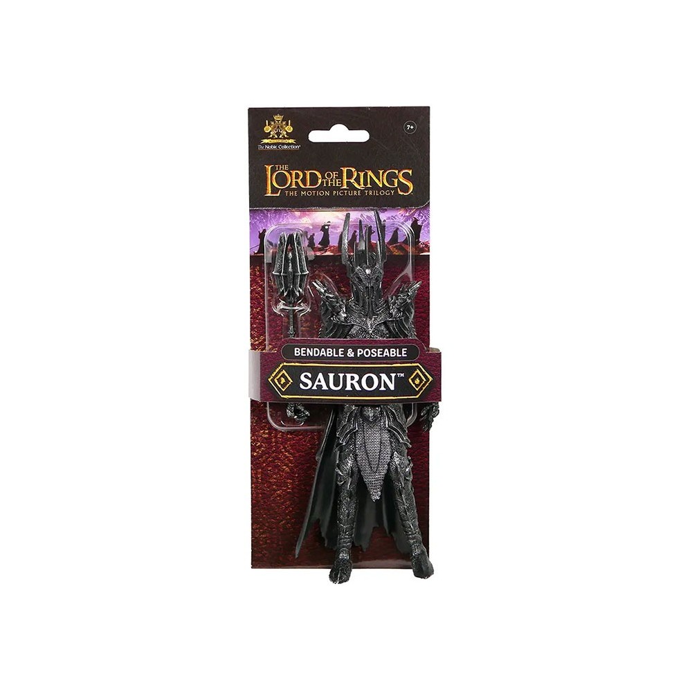 IL SIGNORE DEGLI ANELLI SAURON BENDYFIGS ACTION FIGURE NOBLE COLLECTIONS