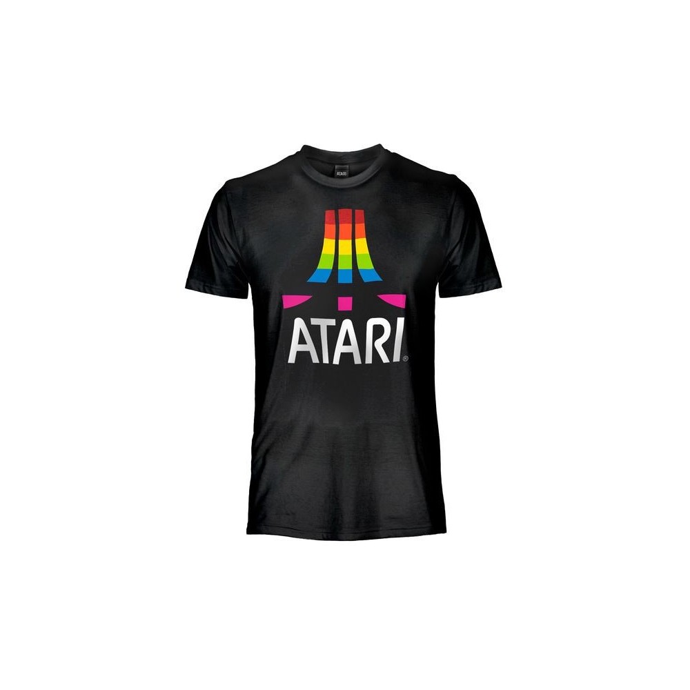 T SHIRT ATARI RAINBOW BLACK
