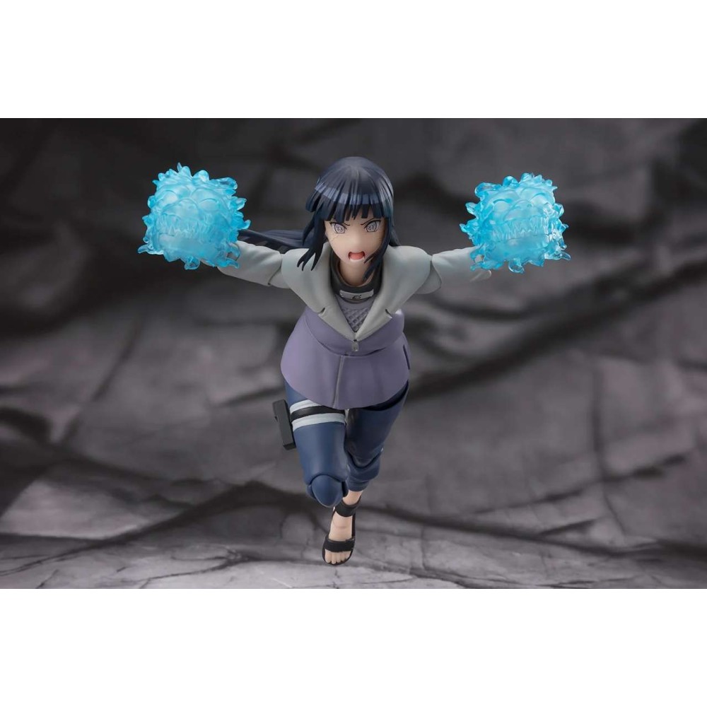 NARUTO SHIPPUDEN HINATA HYUGA VIRTUOUS BYAKUGAN S.H. FIGUARTS ACTION FIGURE BANDAI