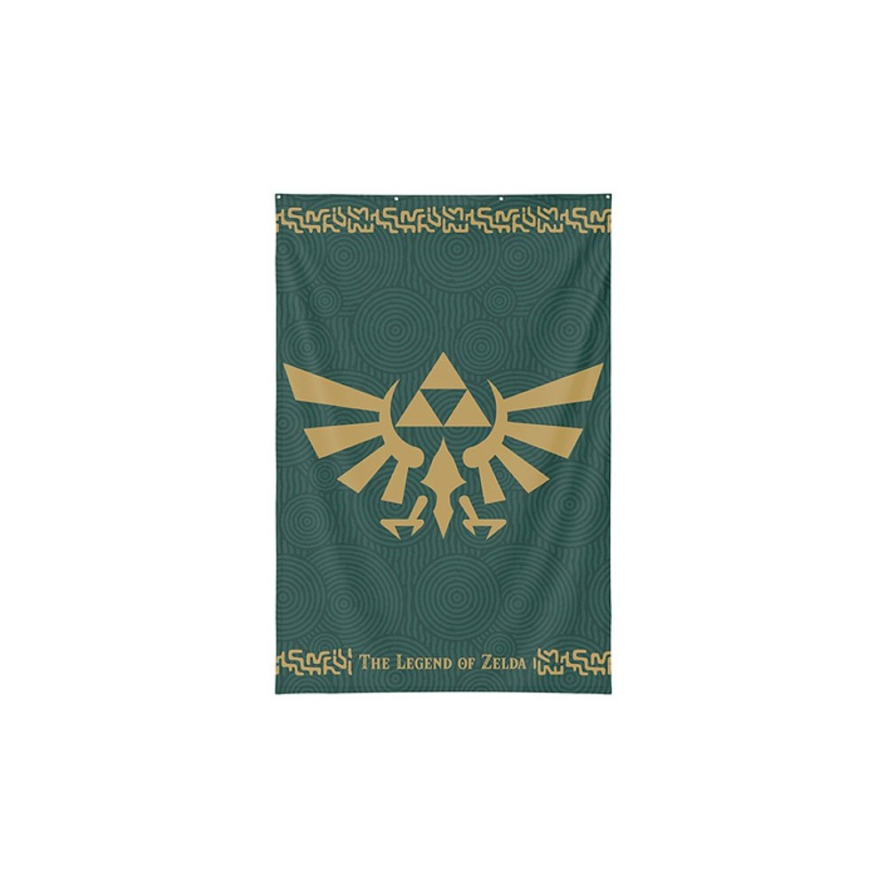 THE LEGEND OF ZELDA LOGO WALL DECOR 125X85CM TELO DECORATIVO LYO