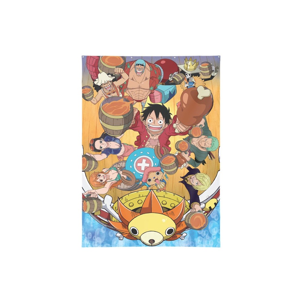 LYO ONE PIECE CREW WALL DECOR 125X85CM