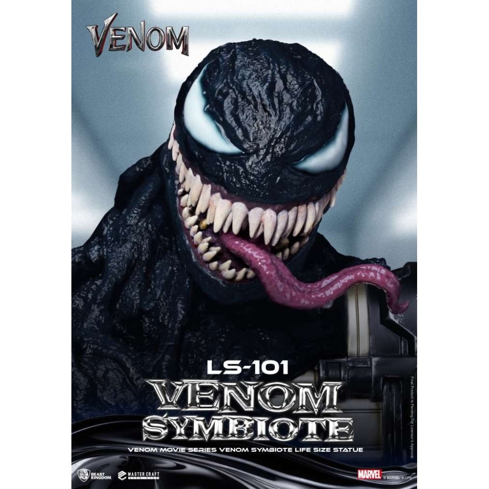 VENOM MOVIE SERIES VENOM SYMBIOTE LIFE SIZE STATUA BEAST KINGDOM