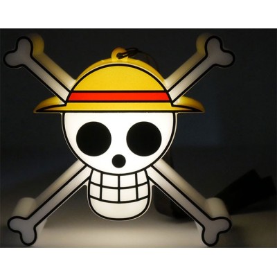 ONE PIECE SKULL LIGHT UP FIGURINE LAMPADA PORTABILE TEKNOFUN