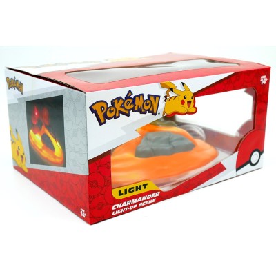 POKEMON CHARMANDER LIGHT UP SCENE DIORAMA LAMPADA TEKNOFUN