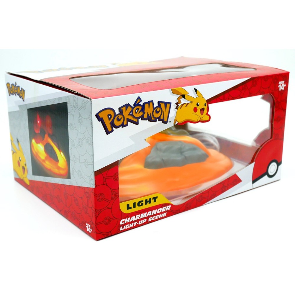 TEKNOFUN POKEMON CHARMANDER LIGHT UP SCENE DIORAMA