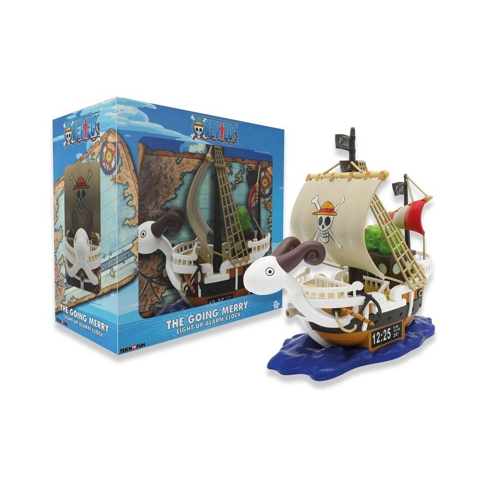 ONE PIECE THE GOING MERRY LIGHT UP ALARM CLOCK SVEGLIA CON LUCE TEKNOFUN