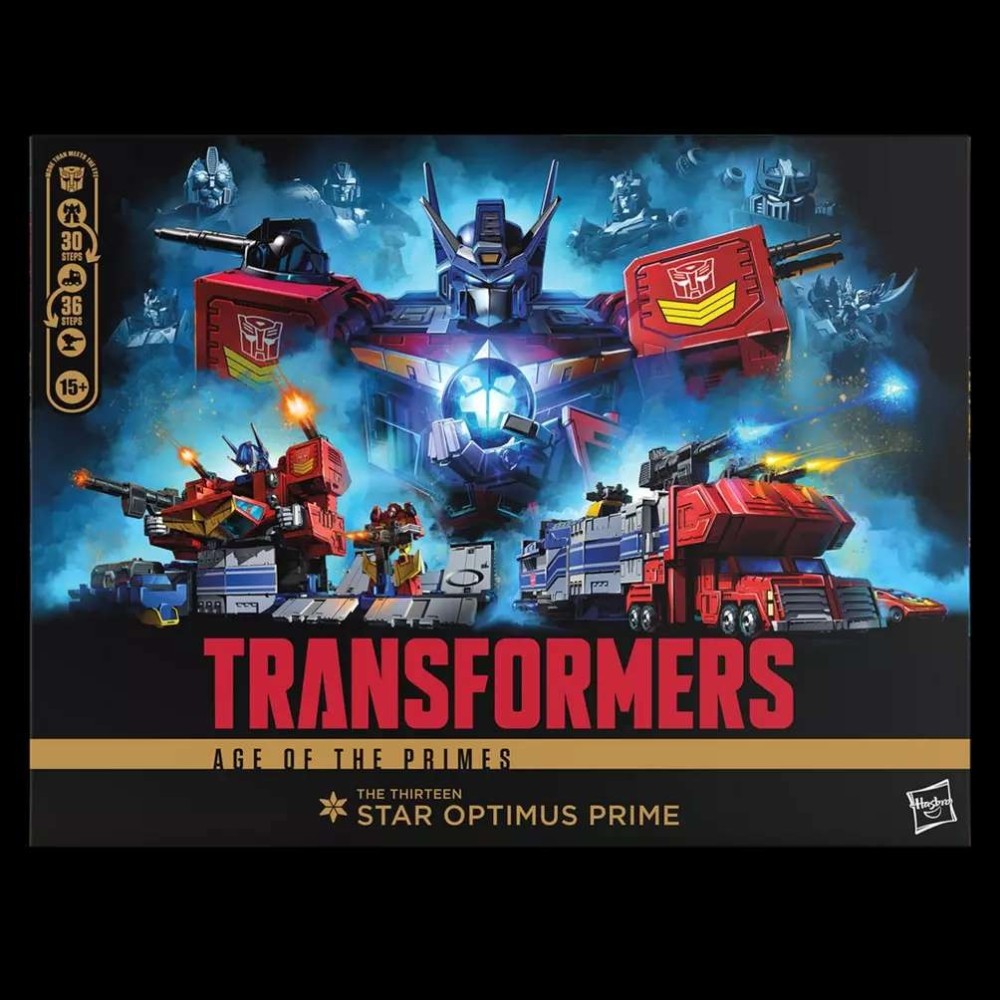 HASBRO TRANSFORMERS AGE OF THE PRIMES SERIES STAR OPTIMUS PRIME ACTION FIGURE