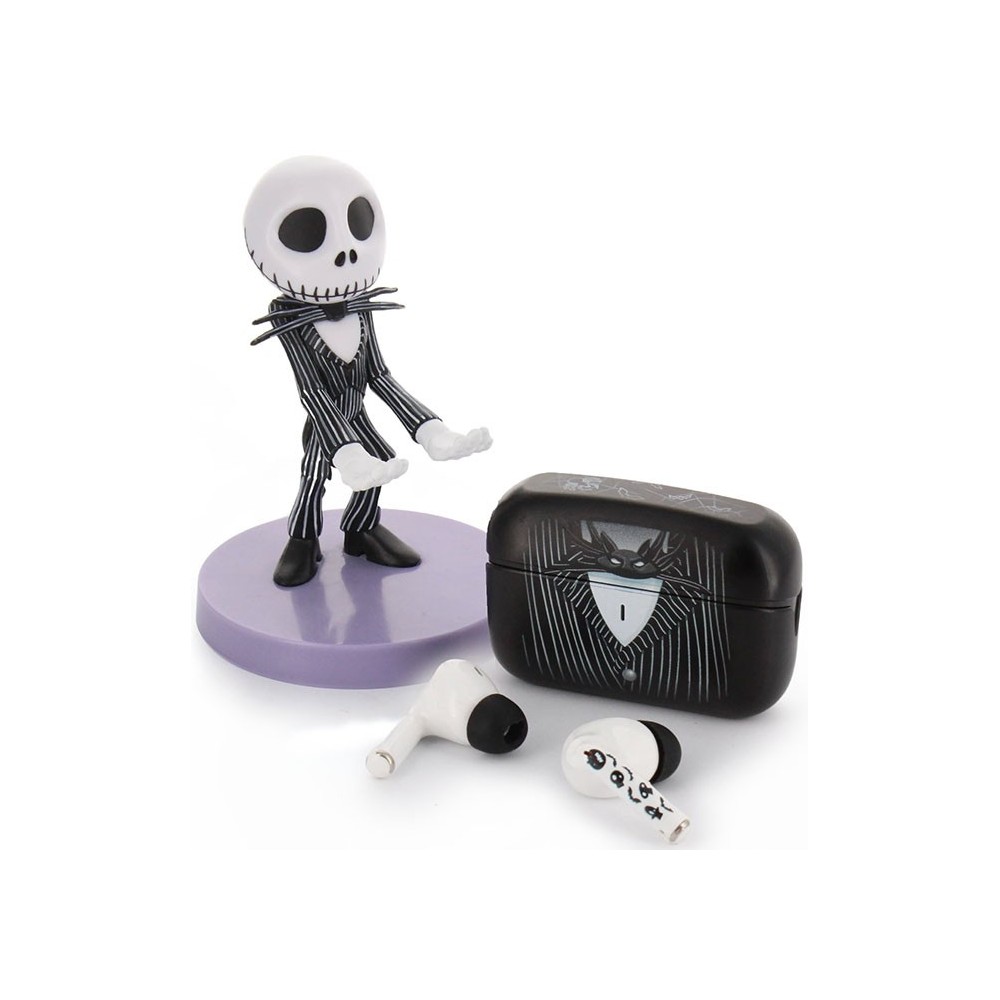 NIGHTMARE BEFORE CHRISTMAS JACK SKELLINGTON EAR BUDS E CABLE GUY FIGURE BUNDLE EXQUISITE GAMING